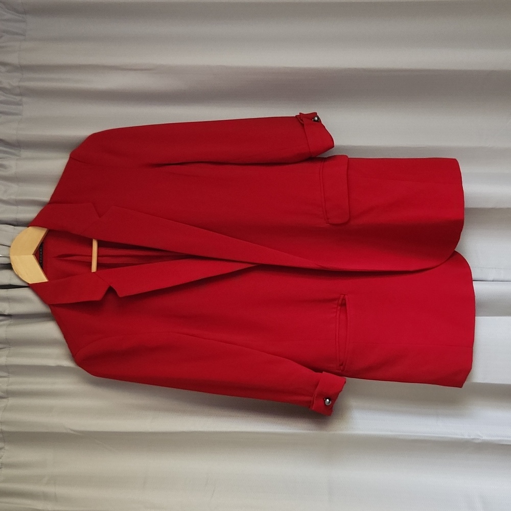Tahari Red Blazer